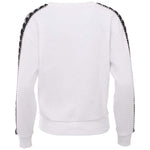 Kappa Ilara W's Sweatshirt fehér női pulóver 30906811-0601