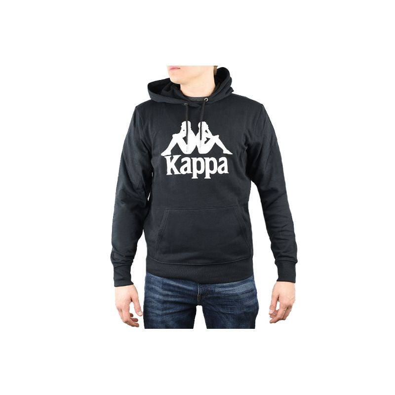 Kappa Taino Hooded Sweatshirt fekete férfi kapucnis pulóver 705322-19-4006