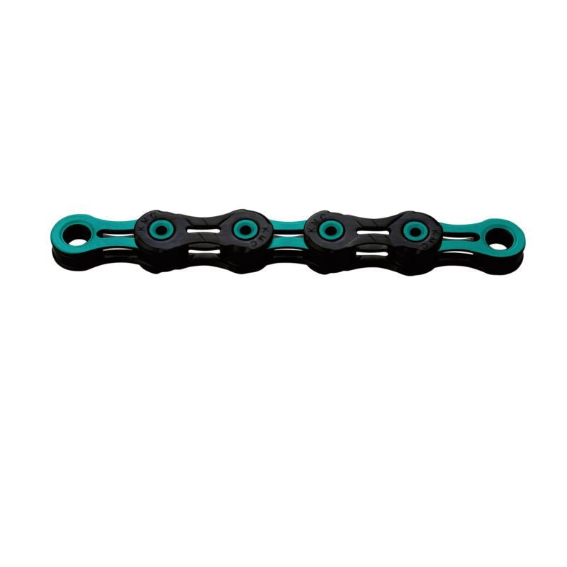 KMC Chain DLC 11 118 black celeste box wax fekete kerékpár alkatrész