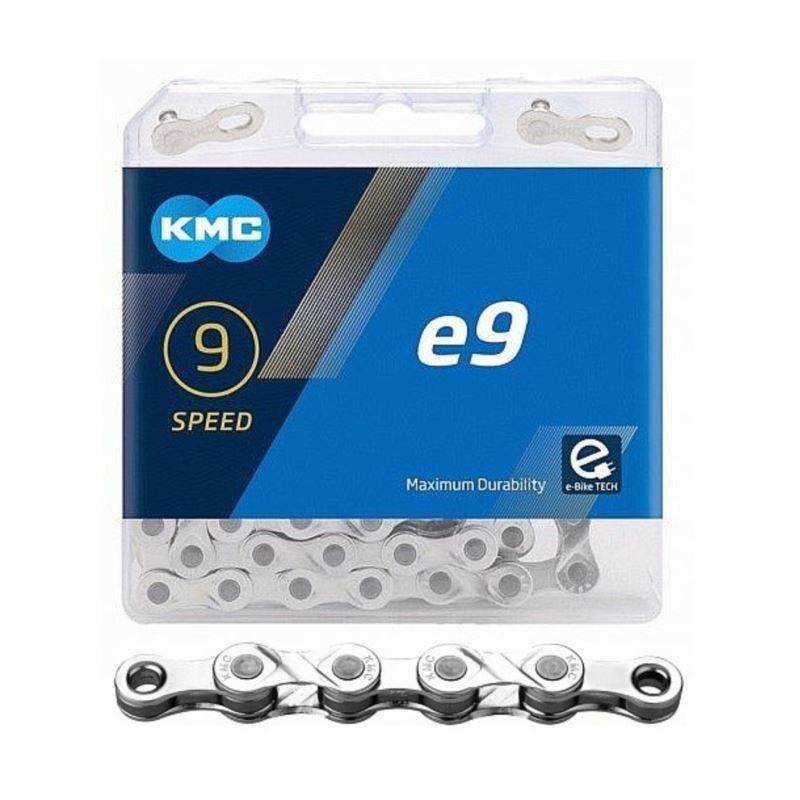 KMC Chain E9 122 Links Electric Box kerékpár alkatrész
