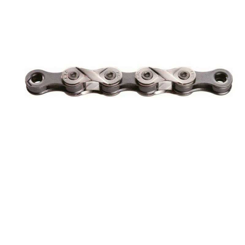 KMC Chain X8 116 Links Silver Gray Foil szürke kerékpár alkatrész