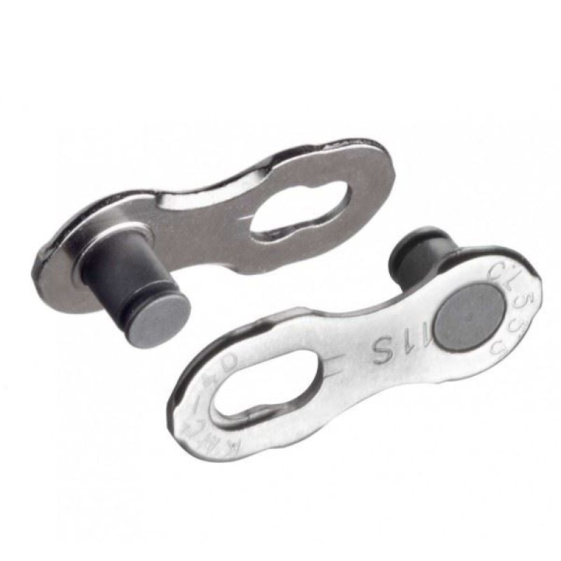 KMC CL-555R Silver Connector 11 Rows szürke kerékpár alkatrész
