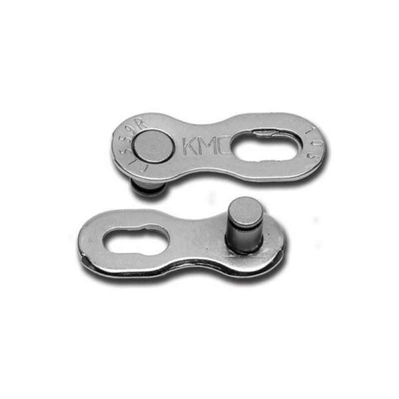 KMC CL-559 silver connector 10 rows szürke kerékpár alkatrész