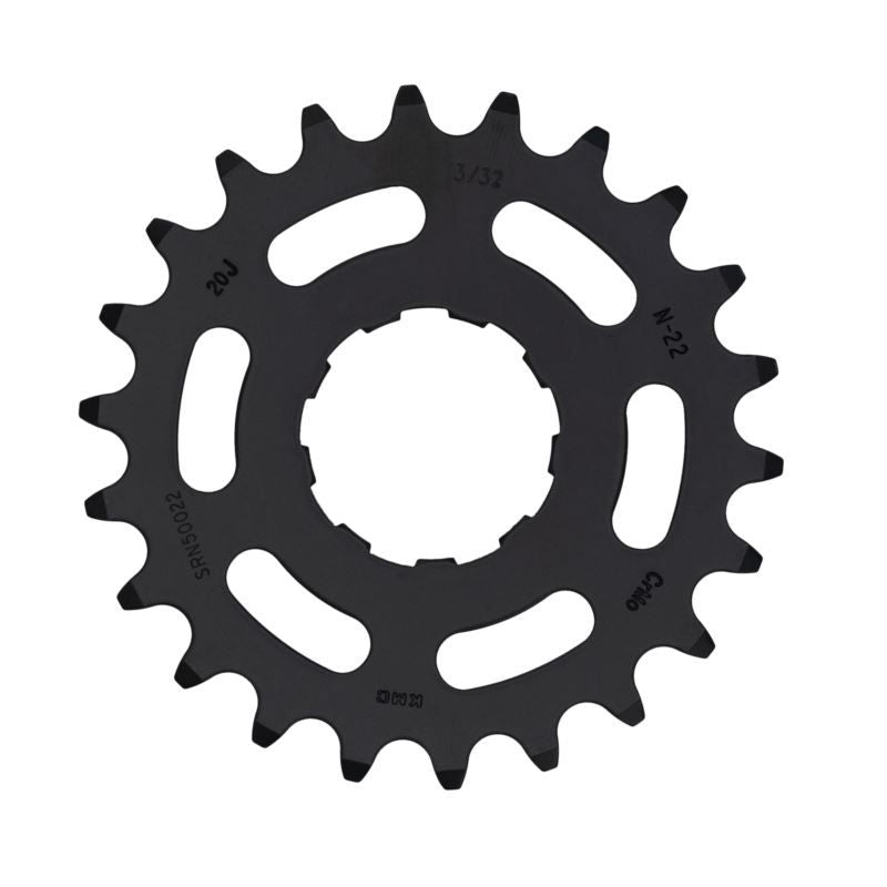 KMC Sprocket R ENVIOLO Narrow, 22T kerékpár alkatrész