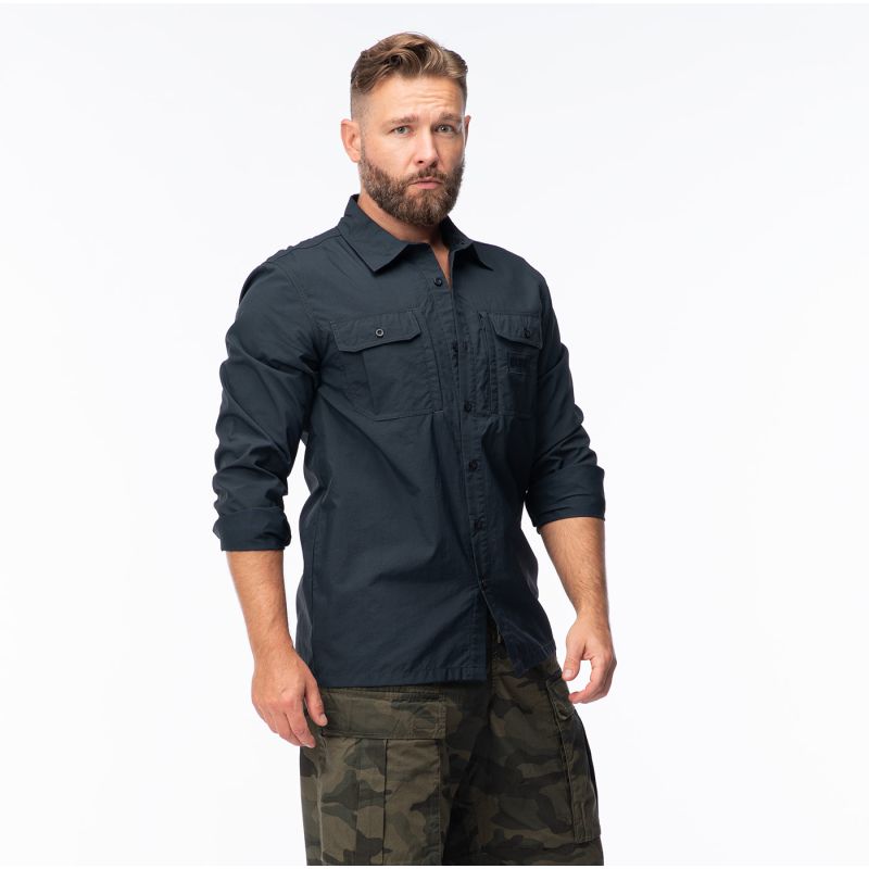 Magnum Defender szürke férfi póló 92800499780
