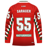 Magyarország hosszú ujjú szurkolói mez, piros - Sportmania.hu