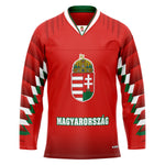 Magyarország hosszú ujjú szurkolói mez, piros - Sportmania.hu