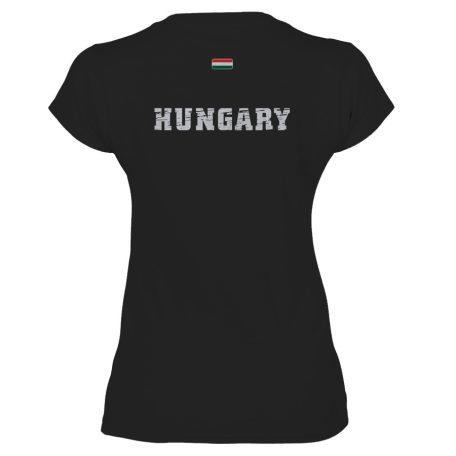 Magyarország póló fekete, női - Sportmania.hu