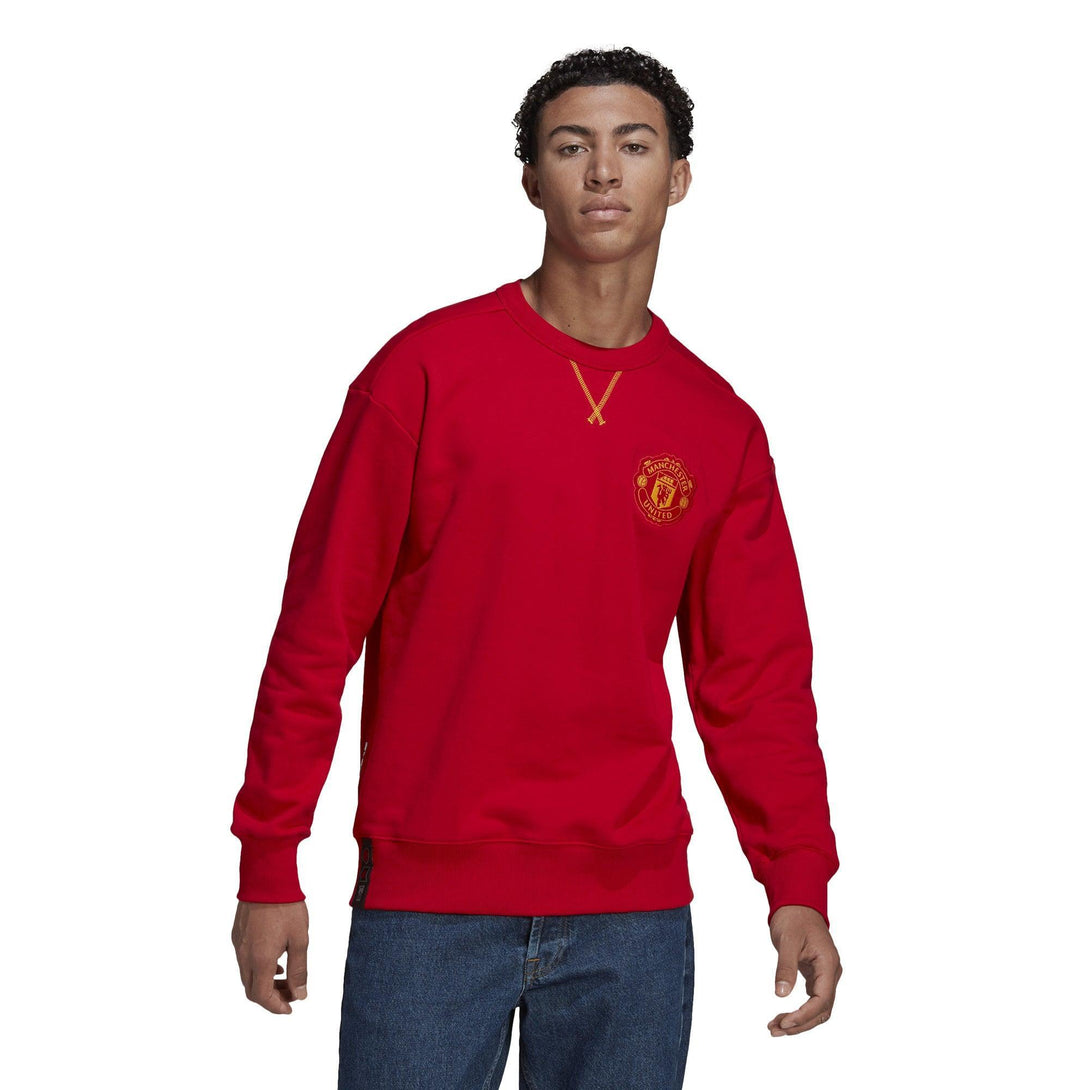 Manchester United Adidas Sweatshirt pulóver - Sportmania.hu