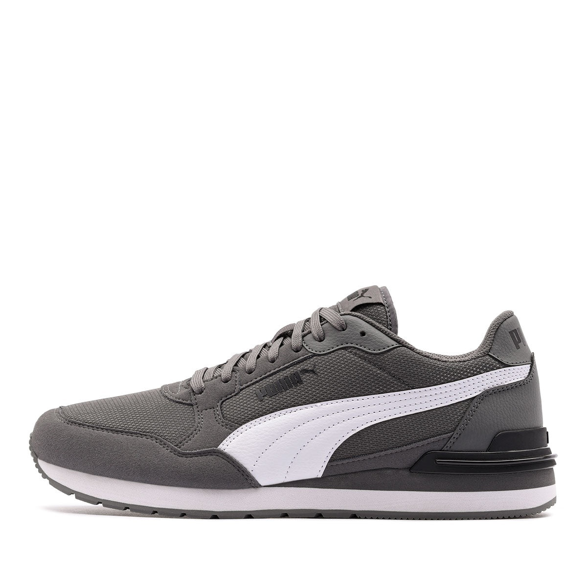 ST Runner v4 Mesh Cool Dark Gray-PUMA Wh (39966603) szürke utcai cipő