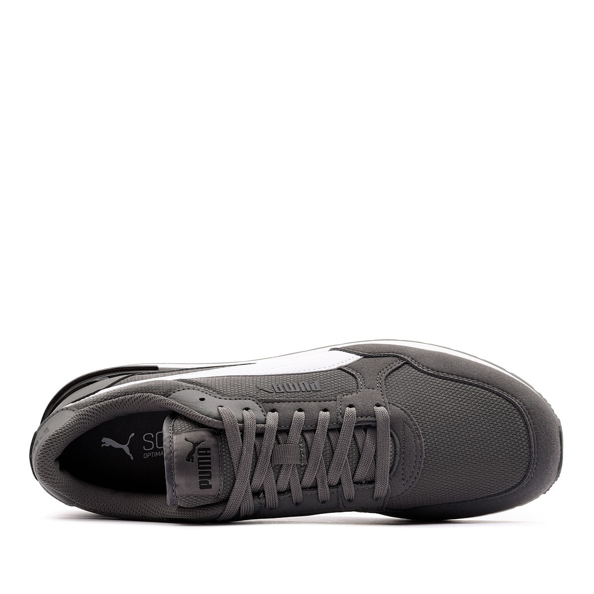 ST Runner v4 Mesh Cool Dark Gray-PUMA Wh (39966603) szürke utcai cipő