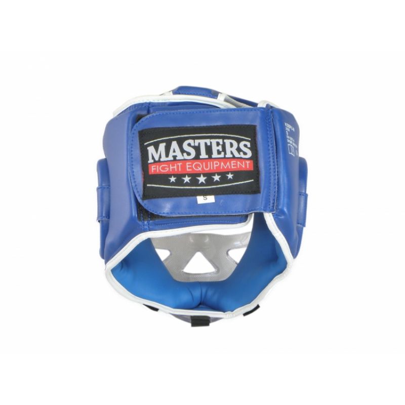 Masters Boxing Helmet with Mask KSSPU-M (WAKO APPROVED) védőfelszerelés, piros
