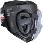Masters Boxing Helmet with Mask KSSPU-M (WAKO APPROVED) védőfelszerelés, piros