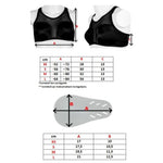 Masters Breast protectors for women védőfelszerelés, fehér