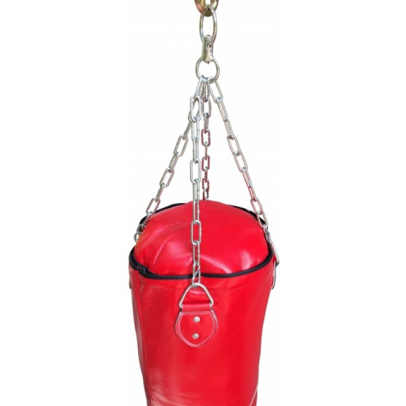 MASTERS FIGHT EQUIPMENT Leather punching bag 150/35 cm full WWS-STAR-1 NEW kék edzőfelszerelés 0442-STAR-102