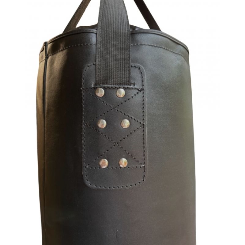 MASTERS FIGHT EQUIPMENT Leather punching bag 150/35 cm full WWS-STAR red piros edzőfelszerelés 0443-STAR02