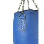 MASTERS FIGHT EQUIPMENT Leather punching bag 150/35 cm full WWS-STAR red piros edzőfelszerelés 0443-STAR02