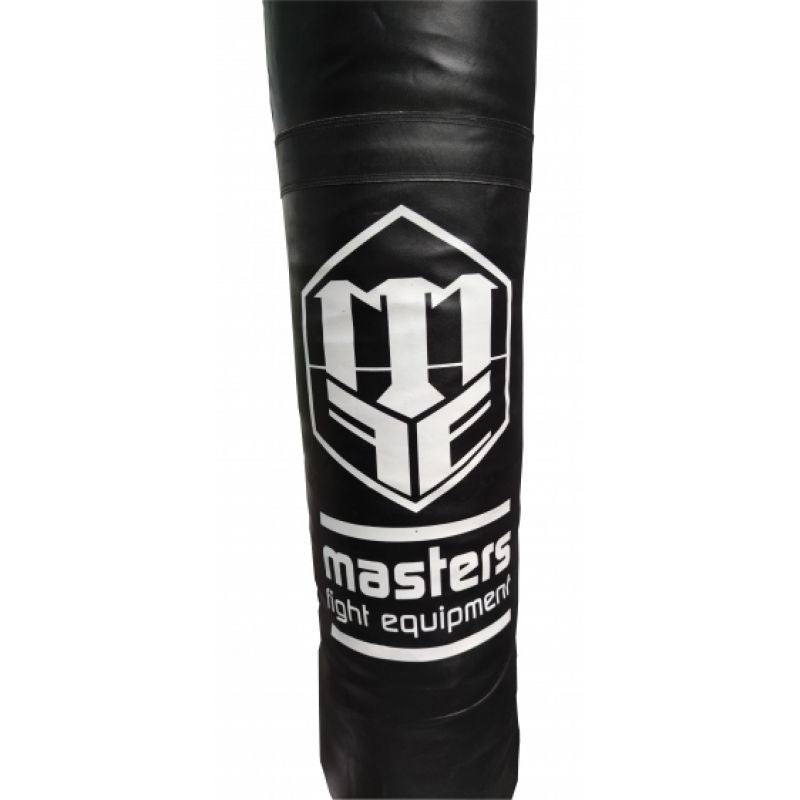 MASTERS FIGHT EQUIPMENT Leather punching bag 150/35 cm full WWS-STAR red piros edzőfelszerelés 0443-STAR02