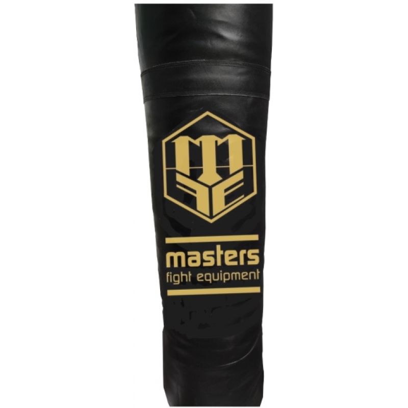 MASTERS FIGHT EQUIPMENT Leather punching bag 150/35 cm full WWS-STAR red piros edzőfelszerelés 0443-STAR02