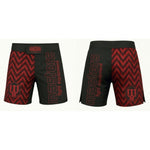 MASTERS FIGHT EQUIPMENT MASTERS PULSE SMMA-P MMA black and red piros rövidnadrág SMMA-P-0102-M