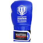 MASTERS FIGHT EQUIPMENT MASTERS RBT-PERFECT-GRIP Leather 12 oz fehér-fekete kesztyű 01587-12-0105 boxkesztyű