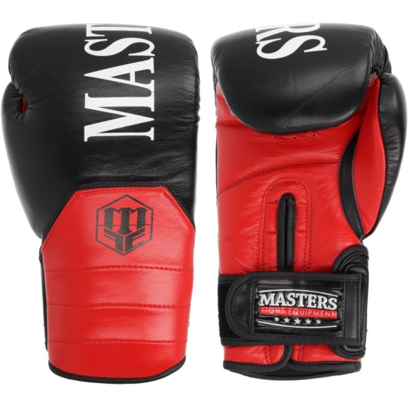 MASTERS FIGHT EQUIPMENT MASTERS RBT-PUNCH Leather 10 oz kesztyű 01588-10 boxkesztyű