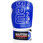MASTERS FIGHT EQUIPMENT MASTERS RPU-KM-1 10 oz kék-fehér kesztyű 01433-1002 boxkesztyű