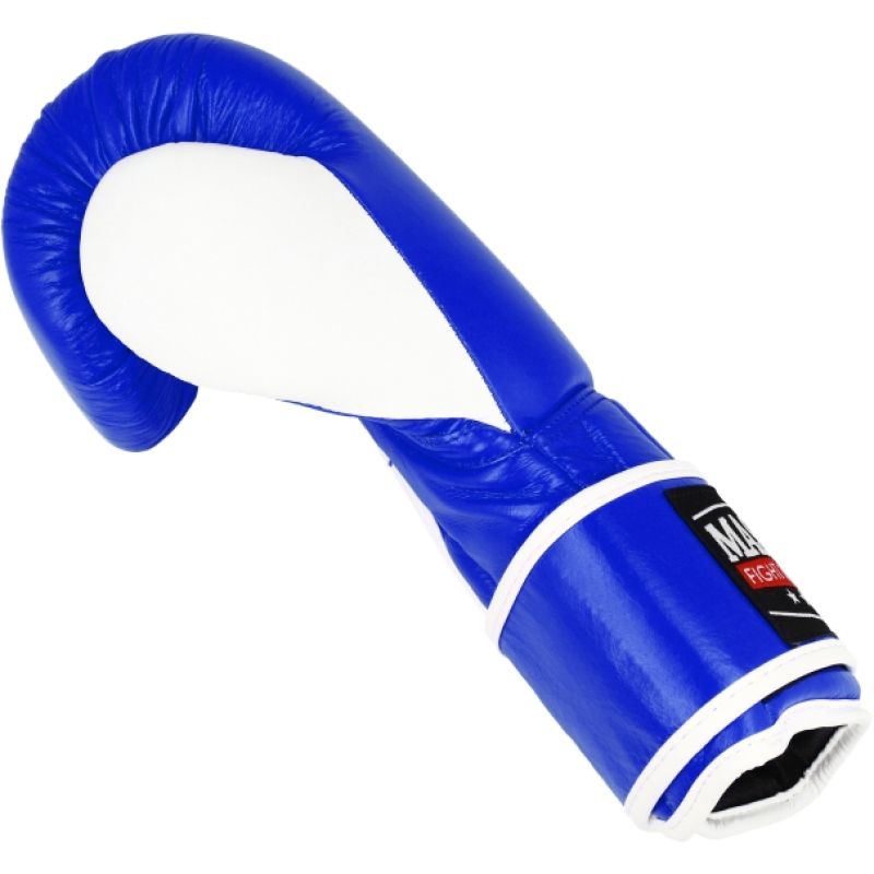 MASTERS FIGHT EQUIPMENT MASTERS RPU-KM-1 10 oz kék-fehér kesztyű 01433-1002 boxkesztyű