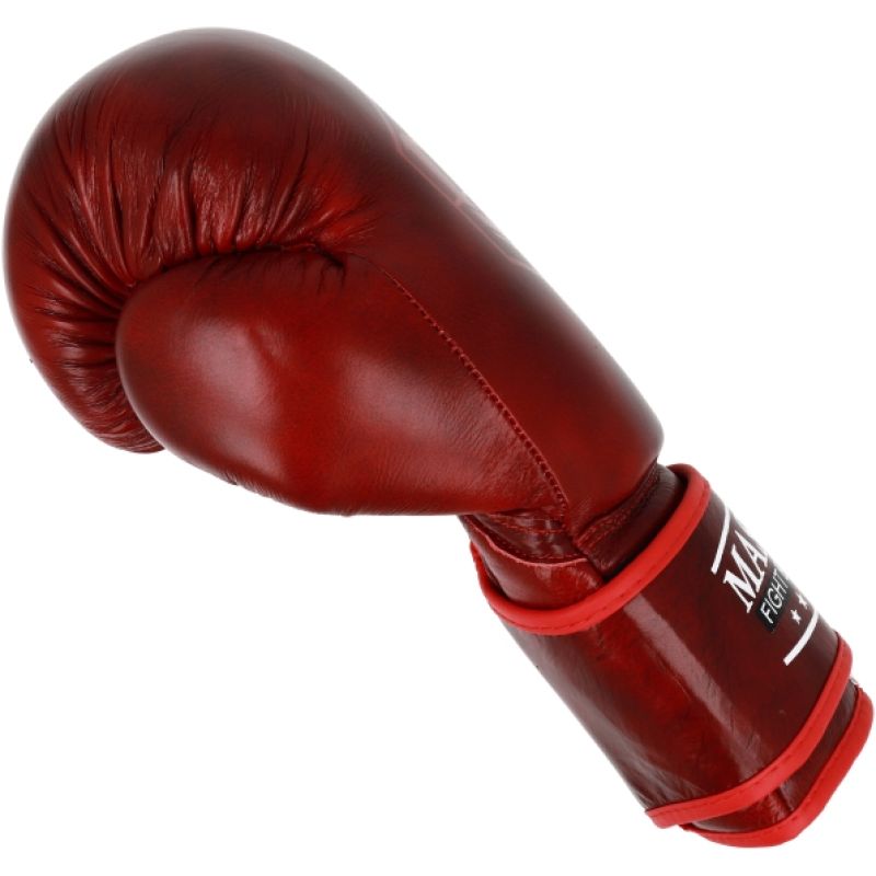 MASTERS FIGHT EQUIPMENT MASTERS RUBY RBT-BR-LX 10 oz bordó kesztyű 01851-10 boxkesztyű