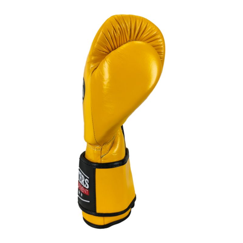 MASTERS FIGHT EQUIPMENT RBT-MEX Leather 12 oz Yellow sárga kesztyű 012204-12 boxkesztyű