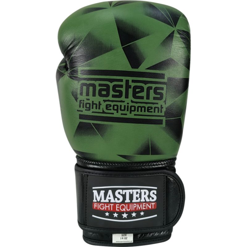 MASTERS FIGHT EQUIPMENT RBT-ROMB Leather 14 oz kesztyű 012401-14 boxkesztyű