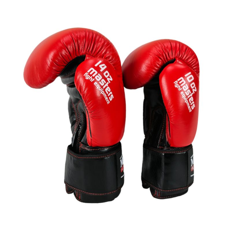 MASTERS FIGHT EQUIPMENT RBT-SIMPLE Leather kesztyű 012402-10 boxkesztyű