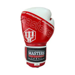 MASTERS FIGHT EQUIPMENT RPU-FOLK 12 oz White-Red piros kesztyű 013505-12 boxkesztyű