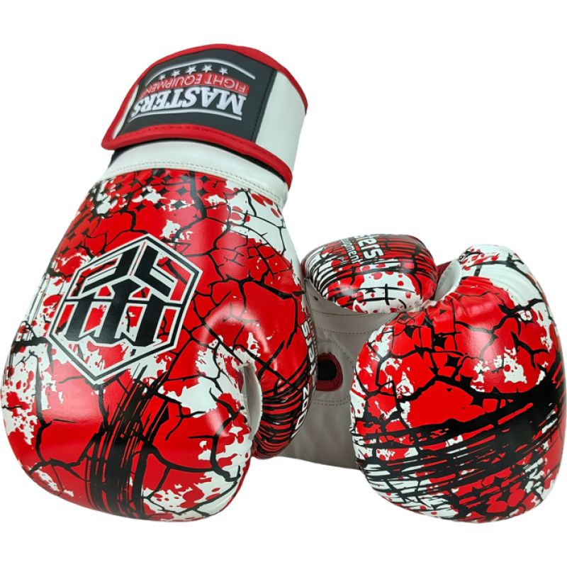 MASTERS FIGHT EQUIPMENT RPU-MULAN 10 oz Red piros kesztyű 013202-10 boxkesztyű