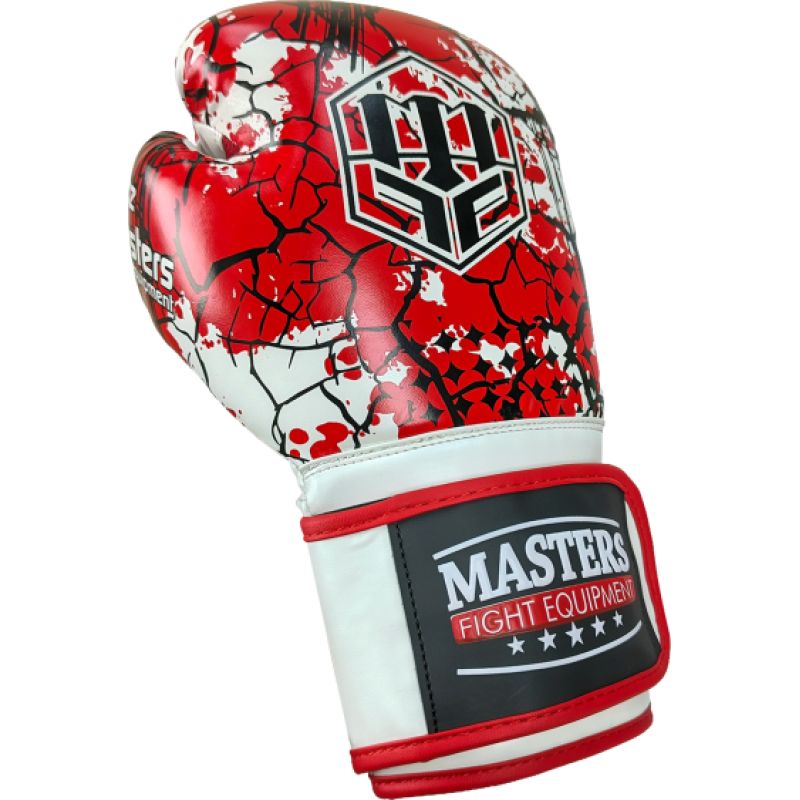 MASTERS FIGHT EQUIPMENT RPU-MULAN 10 oz Red piros kesztyű 013202-10 boxkesztyű