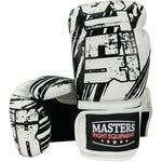 MASTERS FIGHT EQUIPMENT RPU-STYLE white fehér kesztyű 013110-05 boxkesztyű