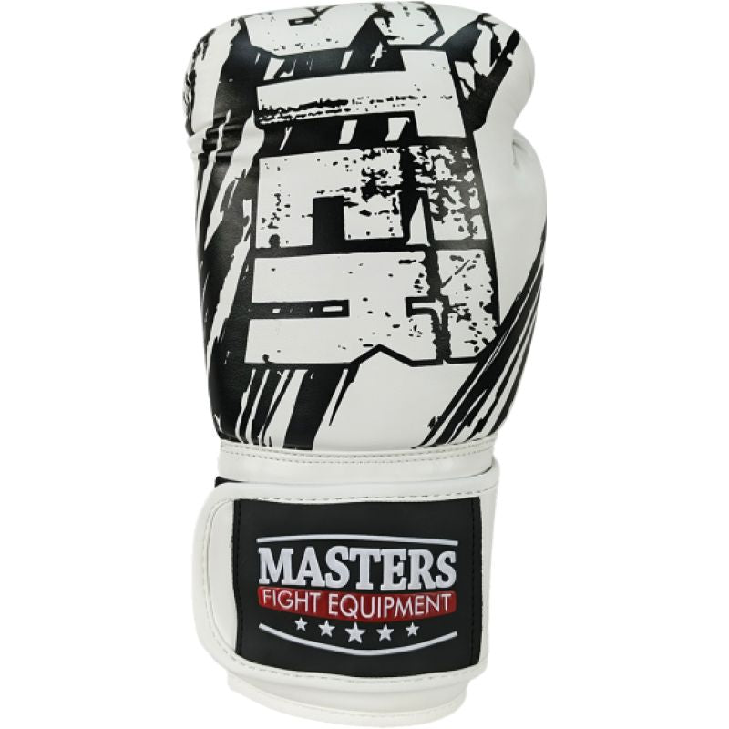 MASTERS FIGHT EQUIPMENT RPU-STYLE white fehér kesztyű 013110-05 boxkesztyű