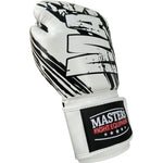 MASTERS FIGHT EQUIPMENT RPU-STYLE white fehér kesztyű 013110-05 boxkesztyű
