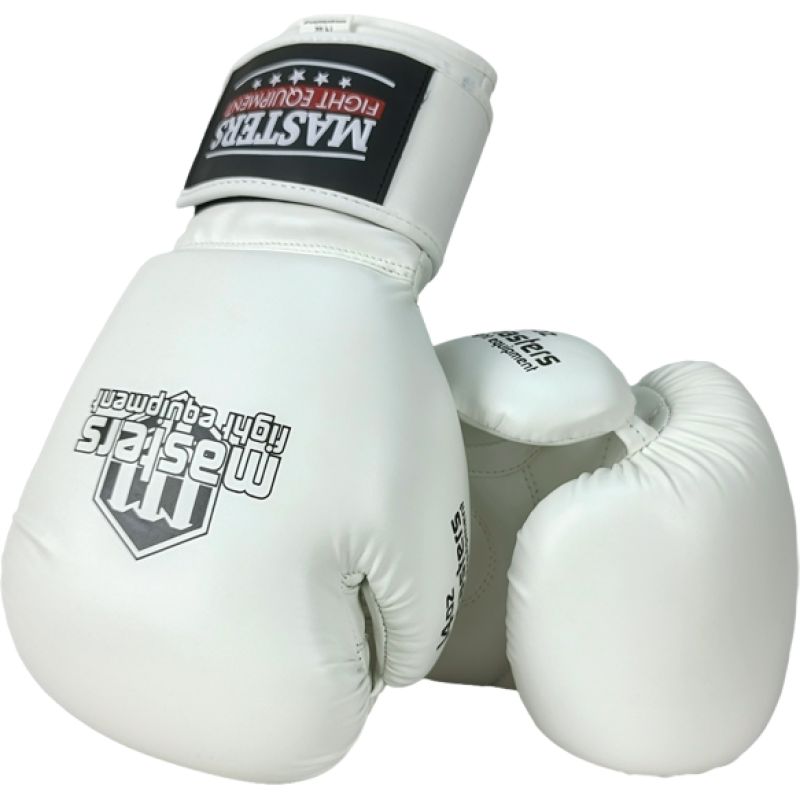 MASTERS FIGHT EQUIPMENT RPU-WHITE fehér kesztyű 013605-12 boxkesztyű