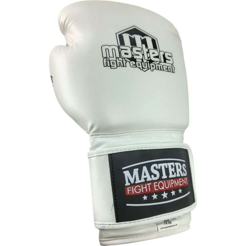 MASTERS FIGHT EQUIPMENT RPU-WHITE fehér kesztyű 013605-12 boxkesztyű