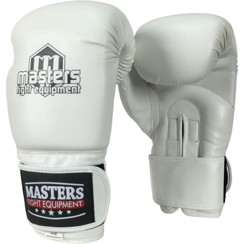 MASTERS FIGHT EQUIPMENT RPU-WHITE fehér kesztyű 013605-12 boxkesztyű