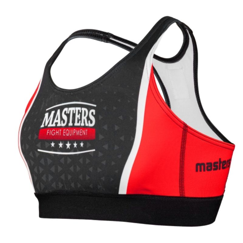 MASTERS FIGHT EQUIPMENT Women's MASTERS "COMBAT" (WAKO APPROVED) női crop top 04224-M