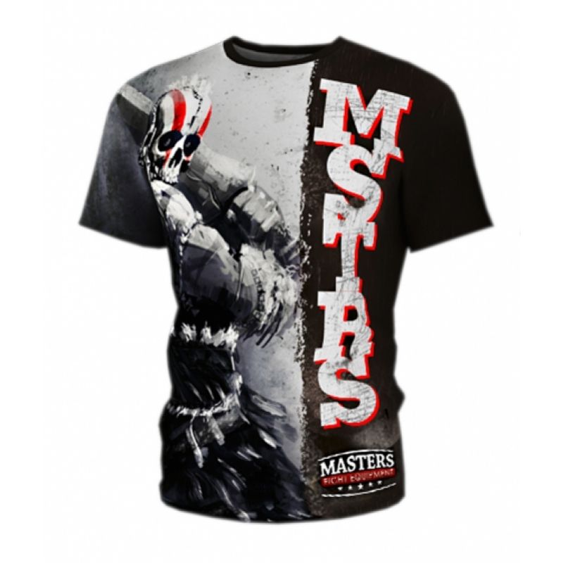 Masters Fightwear Collection "Warrior" Training férfi póló, fekete