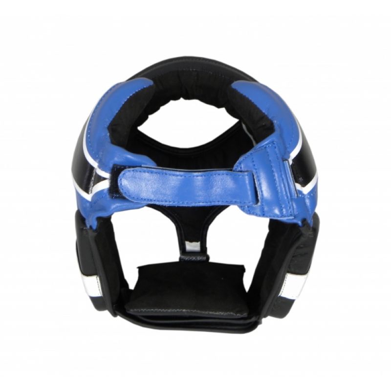 Masters Leather Boxing Headgear KSS-TECH védőfelszerelés, fekete
