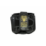 Masters Leather boxing sparring helmet KSS-MFE-PL védőfelszerelés, fekete