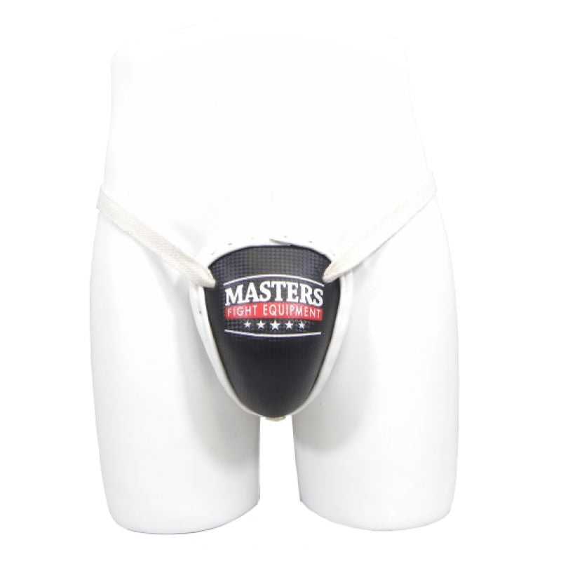 Masters Men's metal jockstrap - S-4 THAI védőfelszerelés, fekete