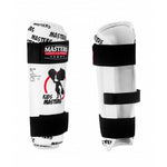 Masters MJE - NA-KM Shin Guards védőfelszerelés, fehér