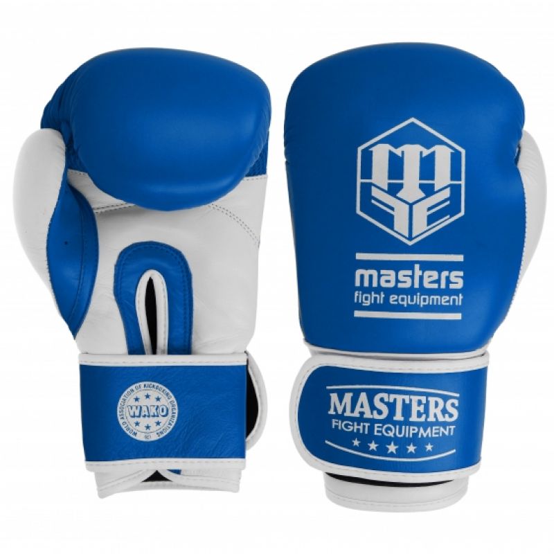 Masters RBT-TRW Leather boxkesztyű, kék