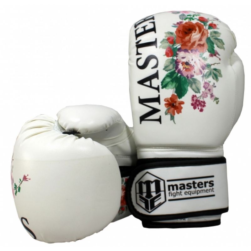 Masters RPU-FLOWER boxkesztyű, fehér