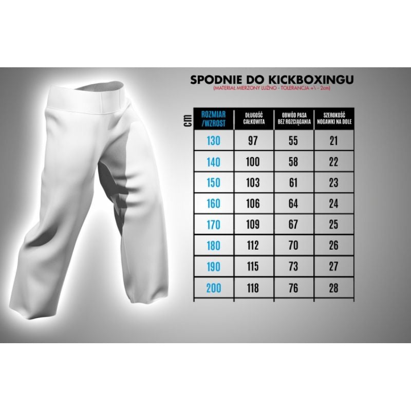 Masters SKBP-M kickboxing nadrág